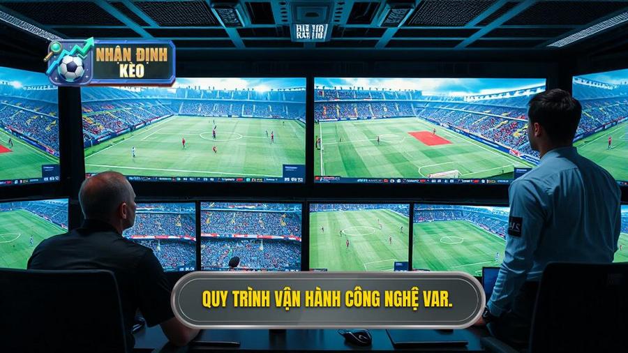 2. Quy trình vận hành: Công nghệ VAR trong bóng đá hoạt động thế nào?