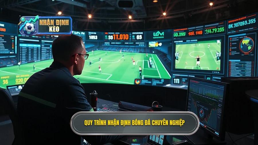 2. Quy trình nhận định bóng đá chuyên nghiệp