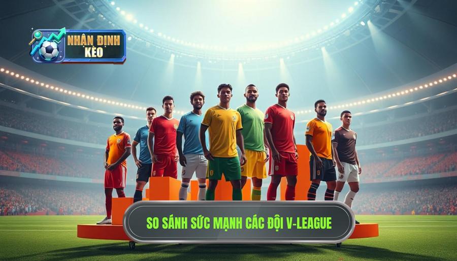 Bảng so sánh sức mạnh các nhóm đội tại V-League Bảng so sánh sức mạnh các nhóm đội tại V-League